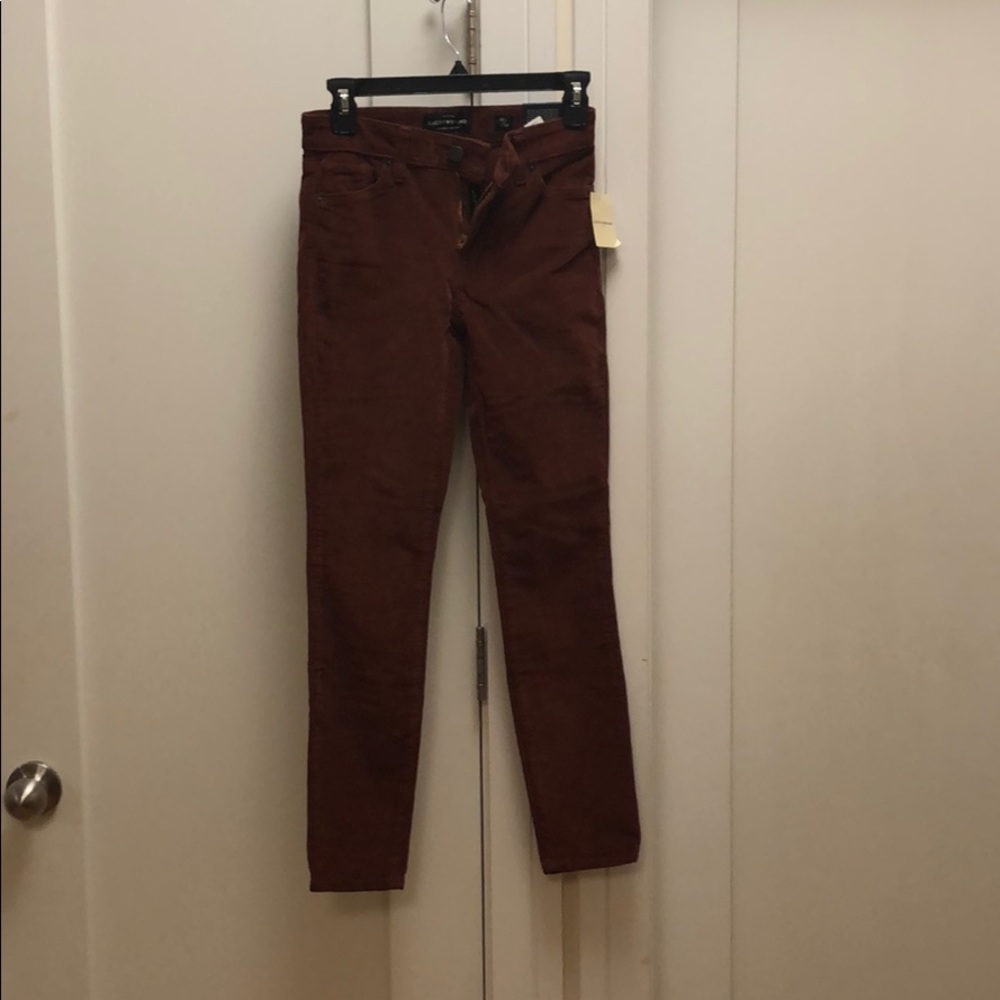 Lucky Brand Ava Mid Rise Skinny